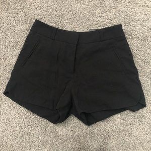 Plain Black Shorts H&M size 2